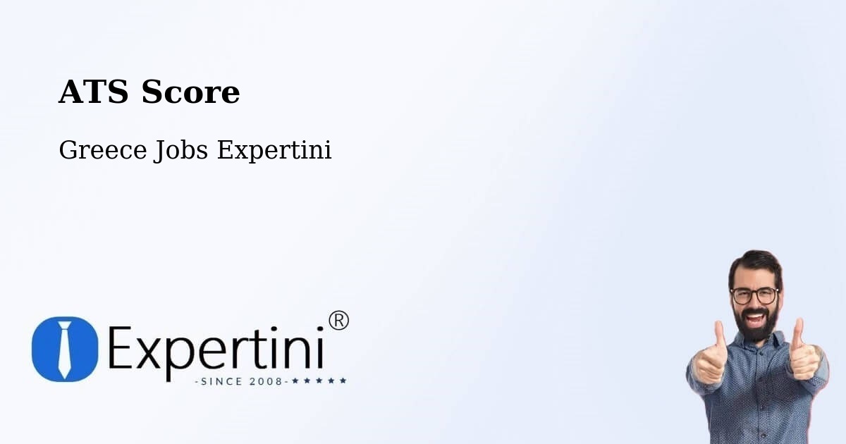 Resume ATS Score & Job Description Match Tool – Évosmos - Greece Jobs Expertini